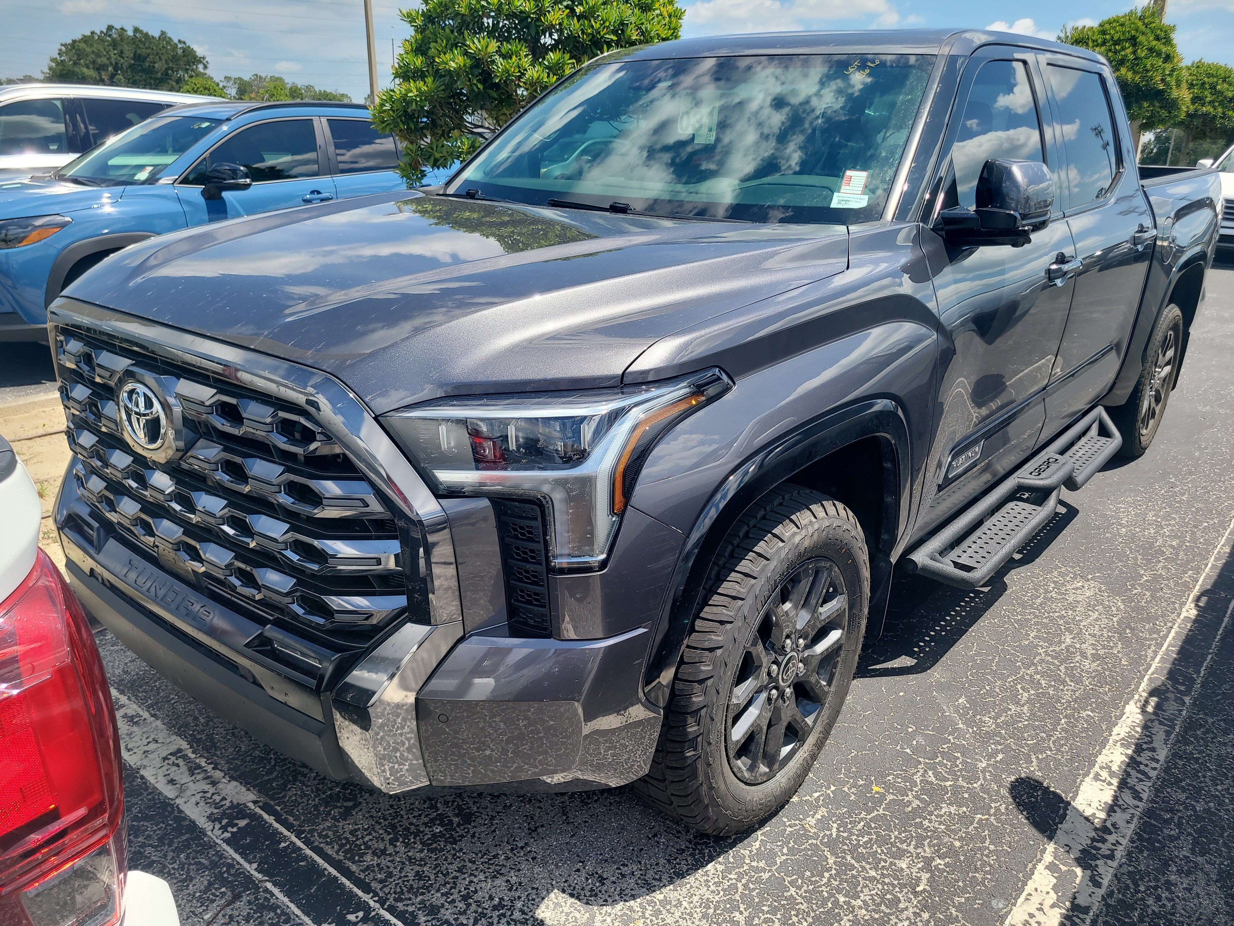 Used 2023 Magnetic Gray Metallic Toyota Platinum image 2