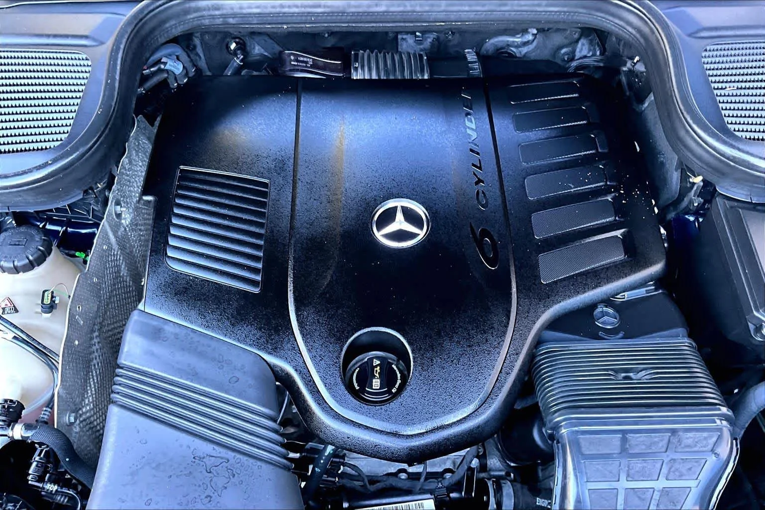 Used 2020 Lunar Blue Metallic Mercedes-Benz GLS 450 image 63