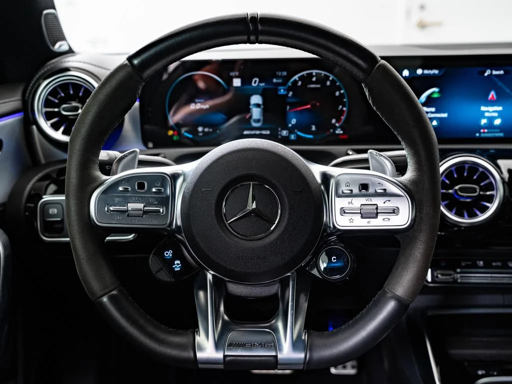 Used 2023 Digital White Metallic Mercedes-Benz CLA 45 AMG® image 41