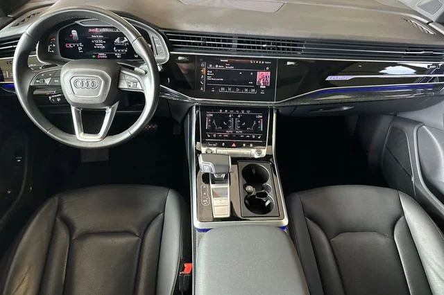 Used 2021 White Audi 55 Prestige image 12