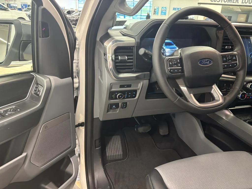 New 2026 Star White Metallic Tri-Coat Ford Lariat® image 9
