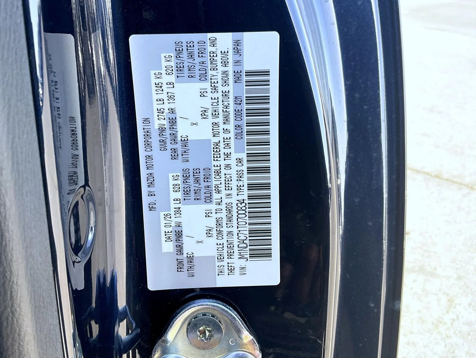 New 2026 Deep Crystal Blue Mica Mazda Club image 20