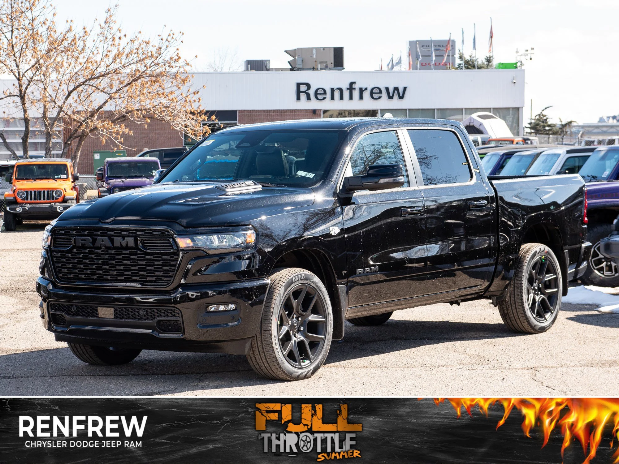 New 2026 Black RAM Sport* HEMI V8 image 1