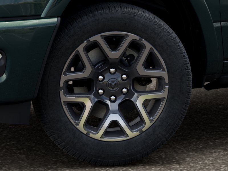 New 2026 Serrano-Green Metallic Exterior Paint RAM Laramie image 8