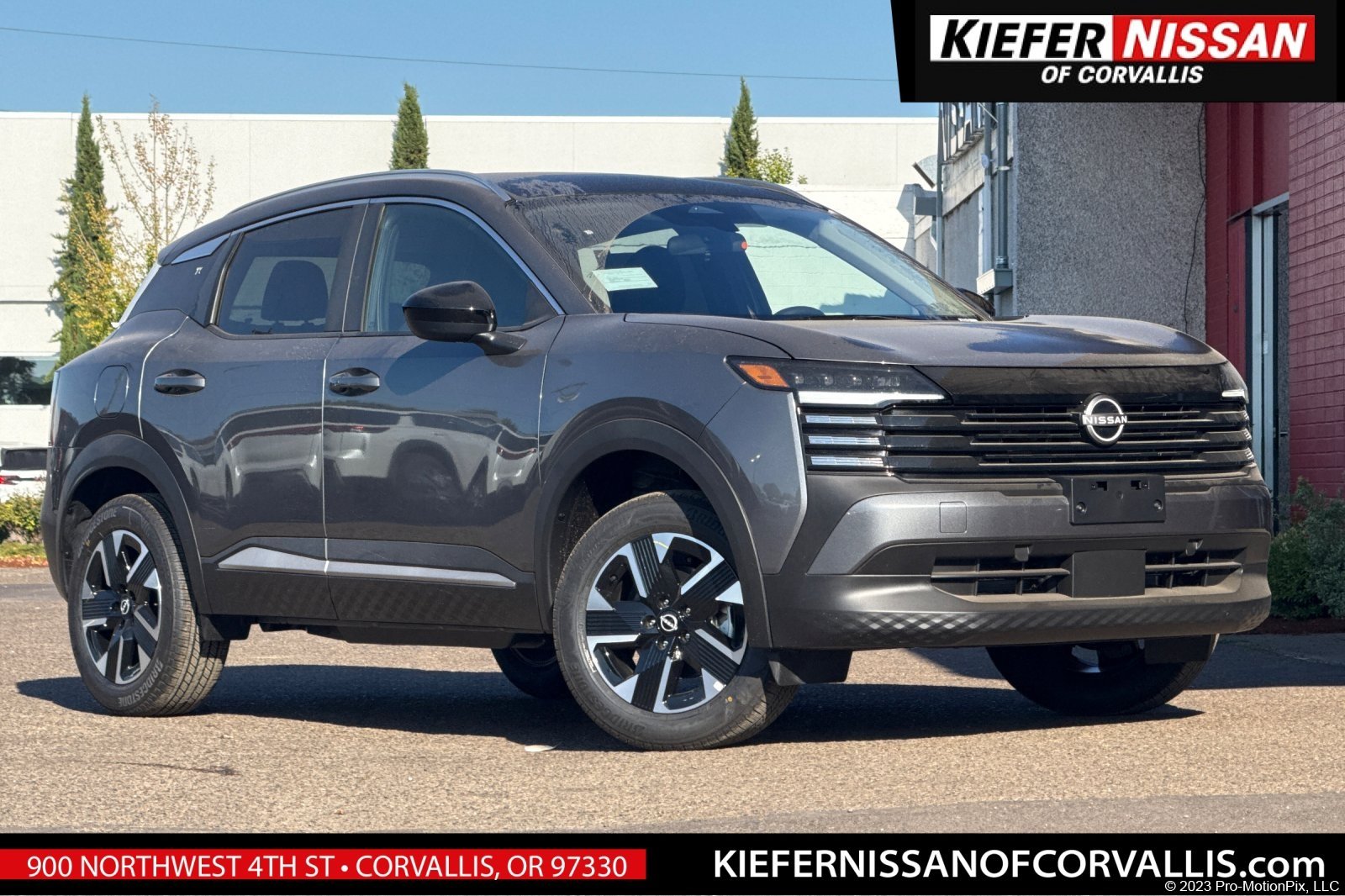 New 2026 Gun Metallic Nissan SV image 1