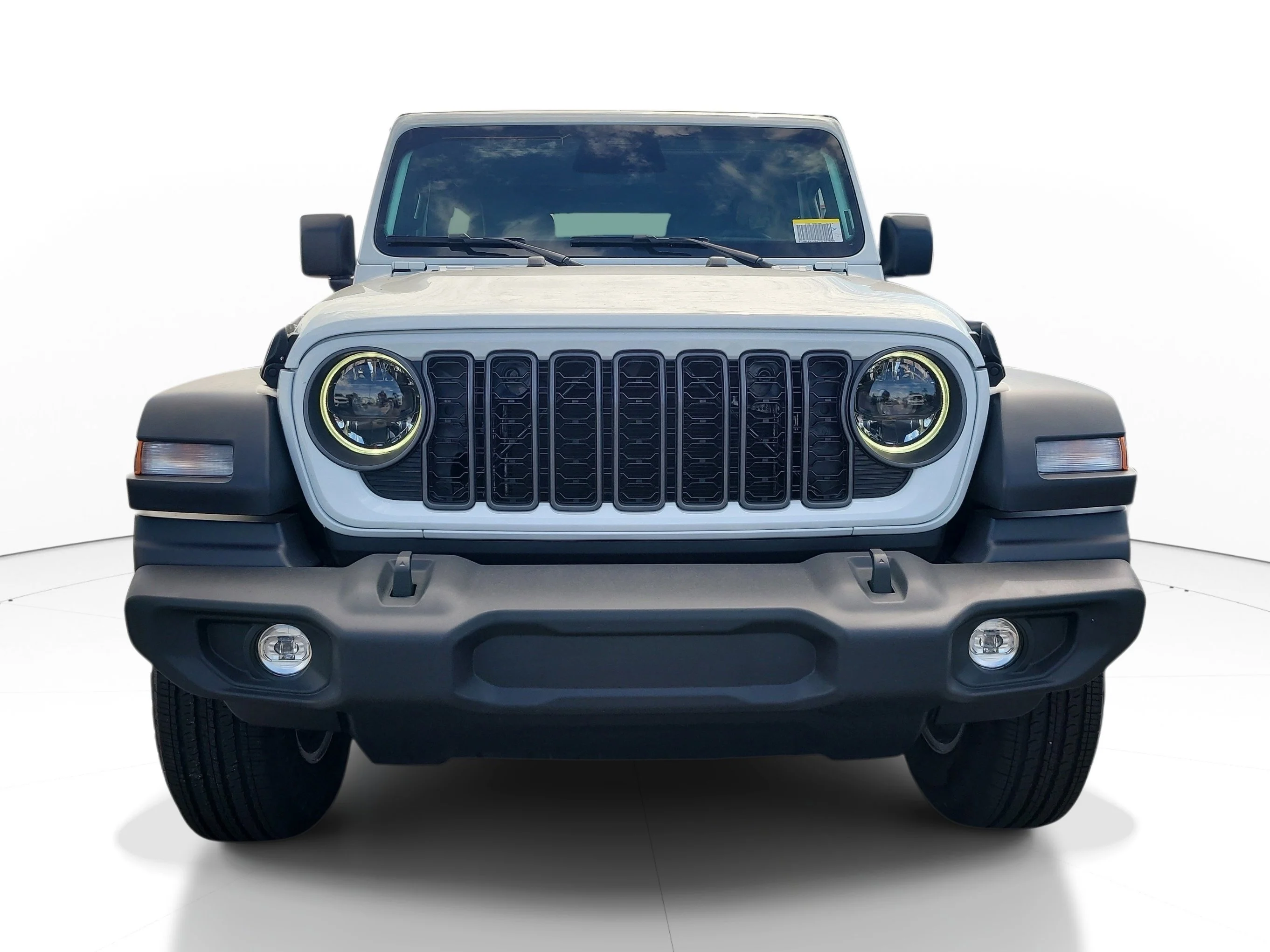 New 2026 Bright White Clearcoat Jeep Sport S image 3