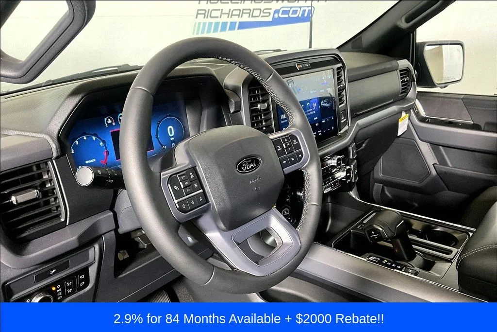 New 2026 Carbonized Gray Metallic Ford XLT image 6