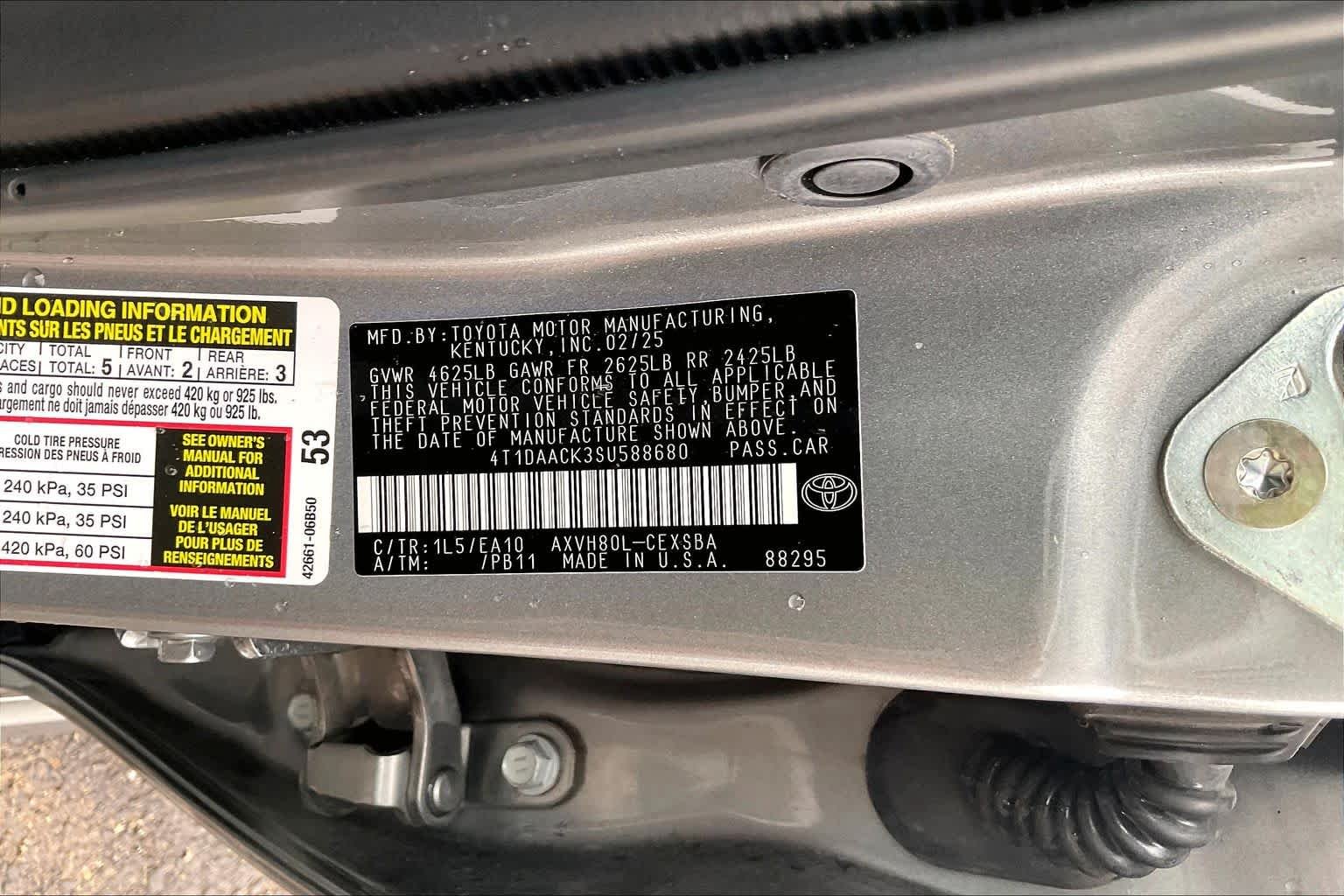 Used 2025 Heavy Metal Toyota SE image 34
