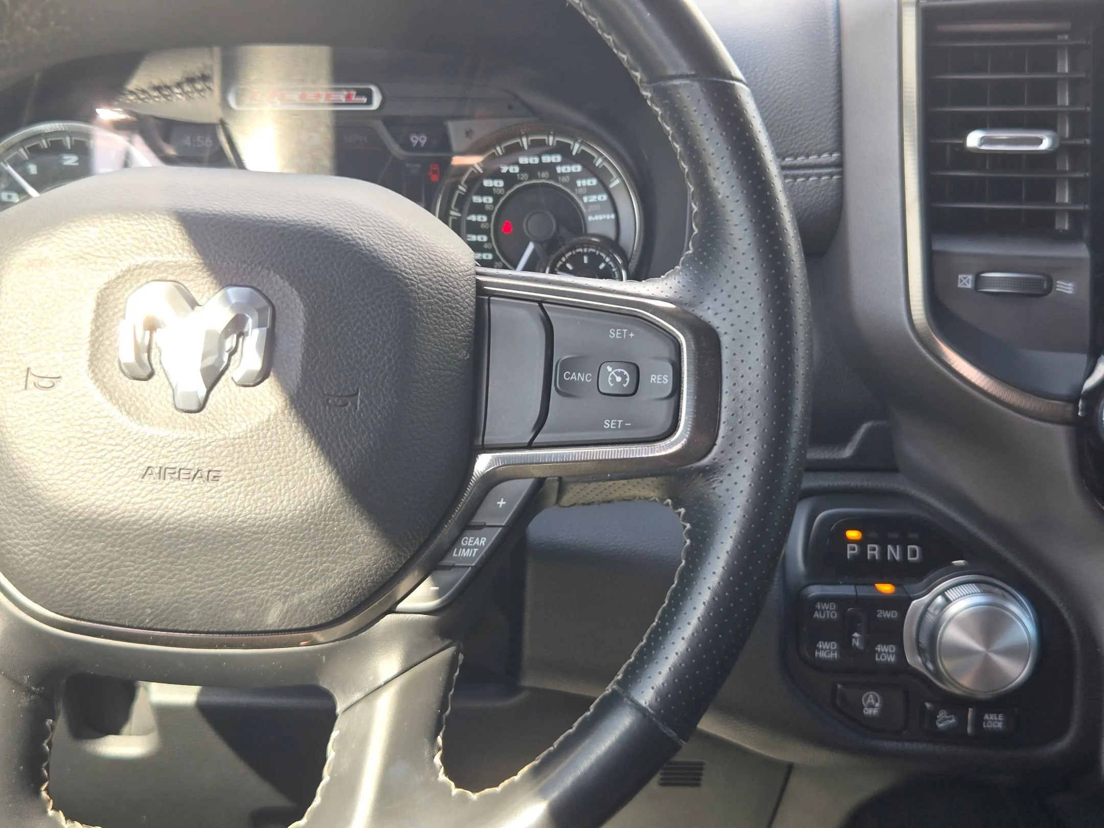 Used 2021 Maximum Steel Metallic Clearcoat Ram Rebel image 20