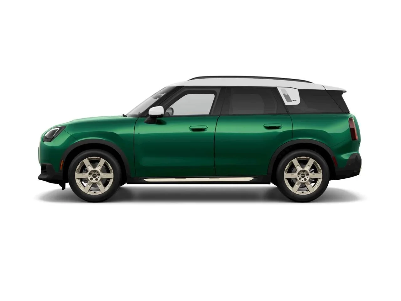 New 2027 British Racing Green IV Metallic MINI SE image 4
