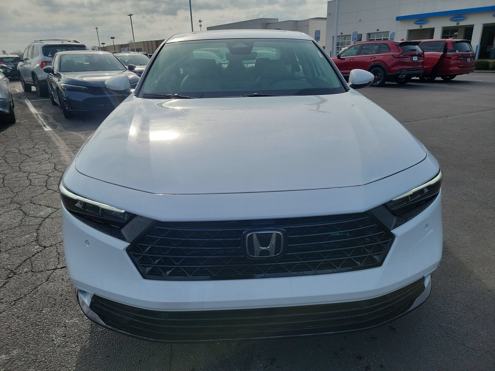 New 2026 Platinum White Pearl Honda EX-L image 2