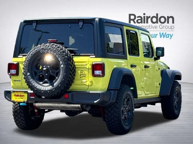 Used 2023 High Velocity Clearcoat Jeep Willys 4xe image 6