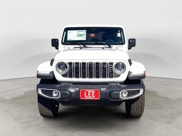 New 2027 Bright White Jeep 4-DOOR SAHARA image 9