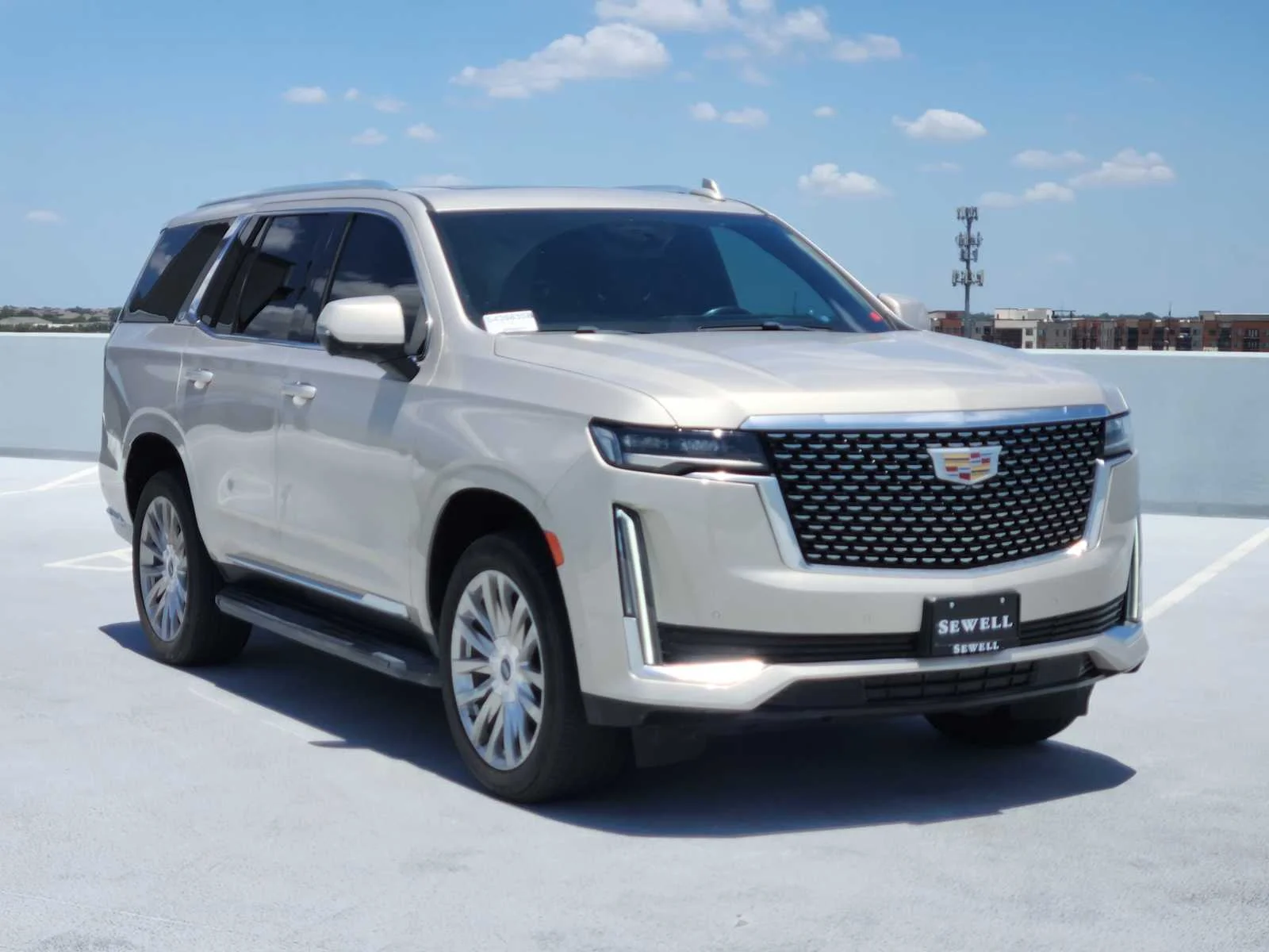 Used 2021 Sandstone Metallic Cadillac Premium Luxury image 3