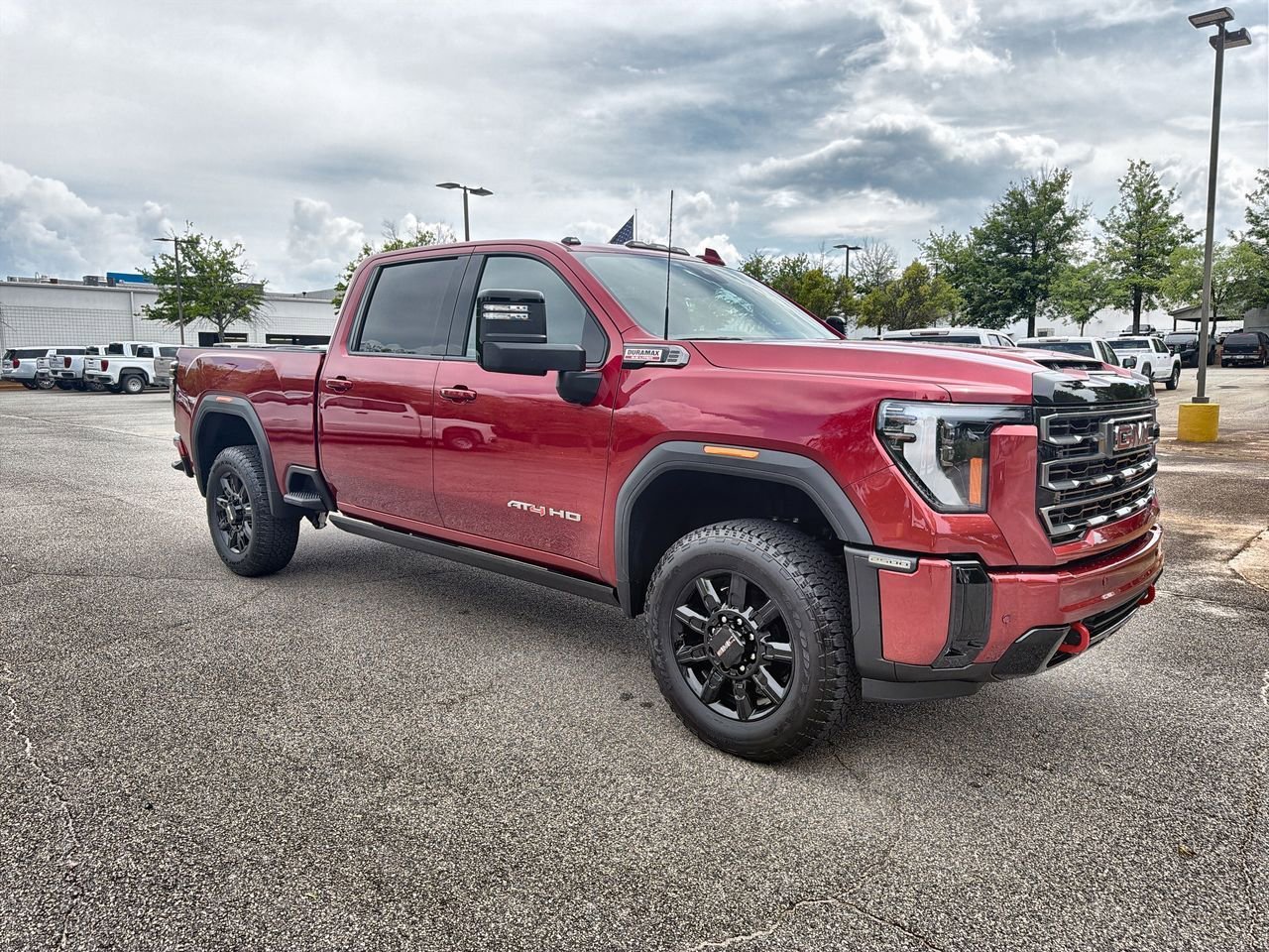 New 2026 Volcanic Red Tintcoat GMC AT4 image 2