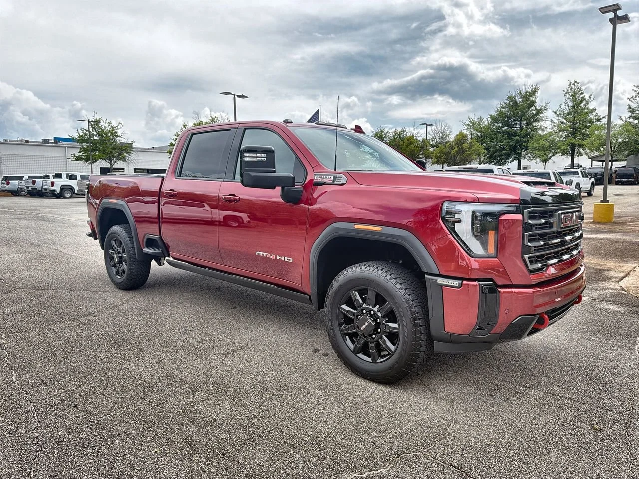 New 2026 Volcanic Red Tintcoat GMC AT4 image 2