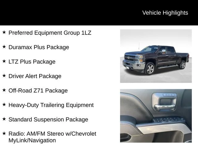 Used 2016 AUTUMN BRONZE METALLIC Chevrolet LTZ image 8