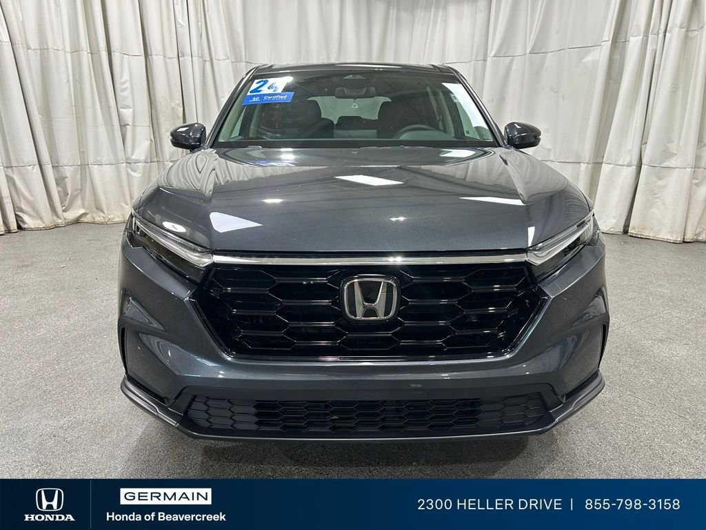 Used 2024 Meteorite Gray Metallic Honda EX image 3
