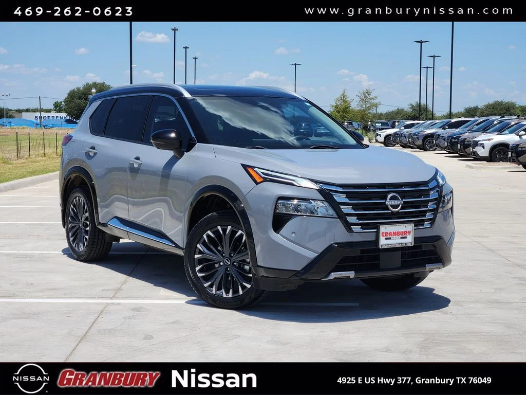 Certified Used 2024 Gray Nissan Platinum image 1