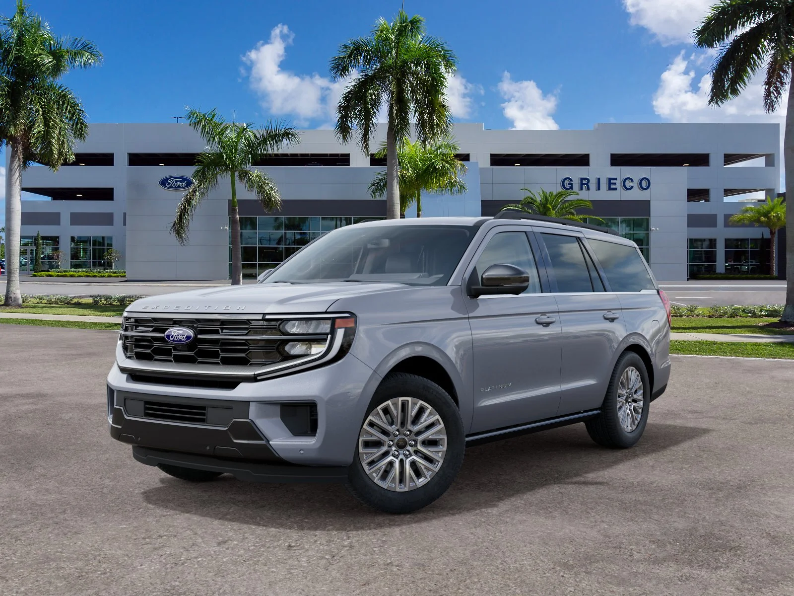 New 2027 Glacier Gray Metallic Tri-Coat Ford Platinum image 25
