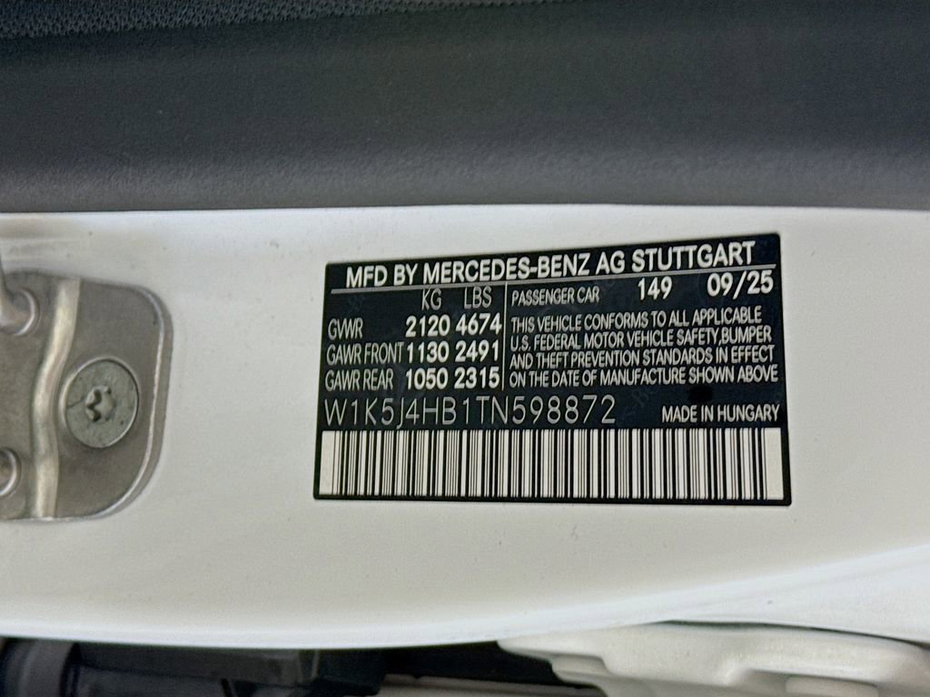 New 2026 Polar White Mercedes-Benz CLA 250 image 62