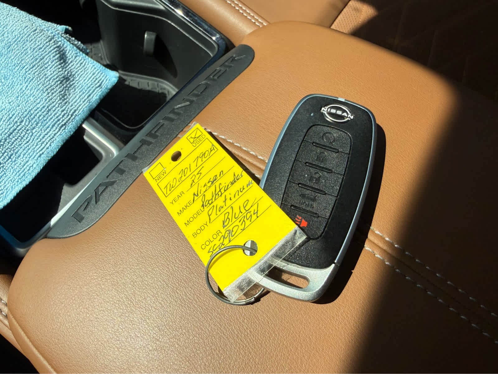 Used 2025 Deep Ocean Blue Pearl Nissan Platinum image 29