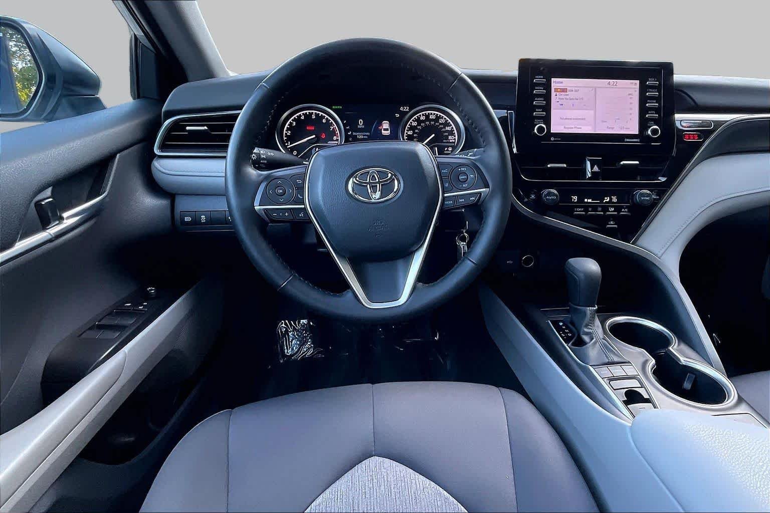 Used 2023 Celestial Silver Metallic Toyota LE image 5