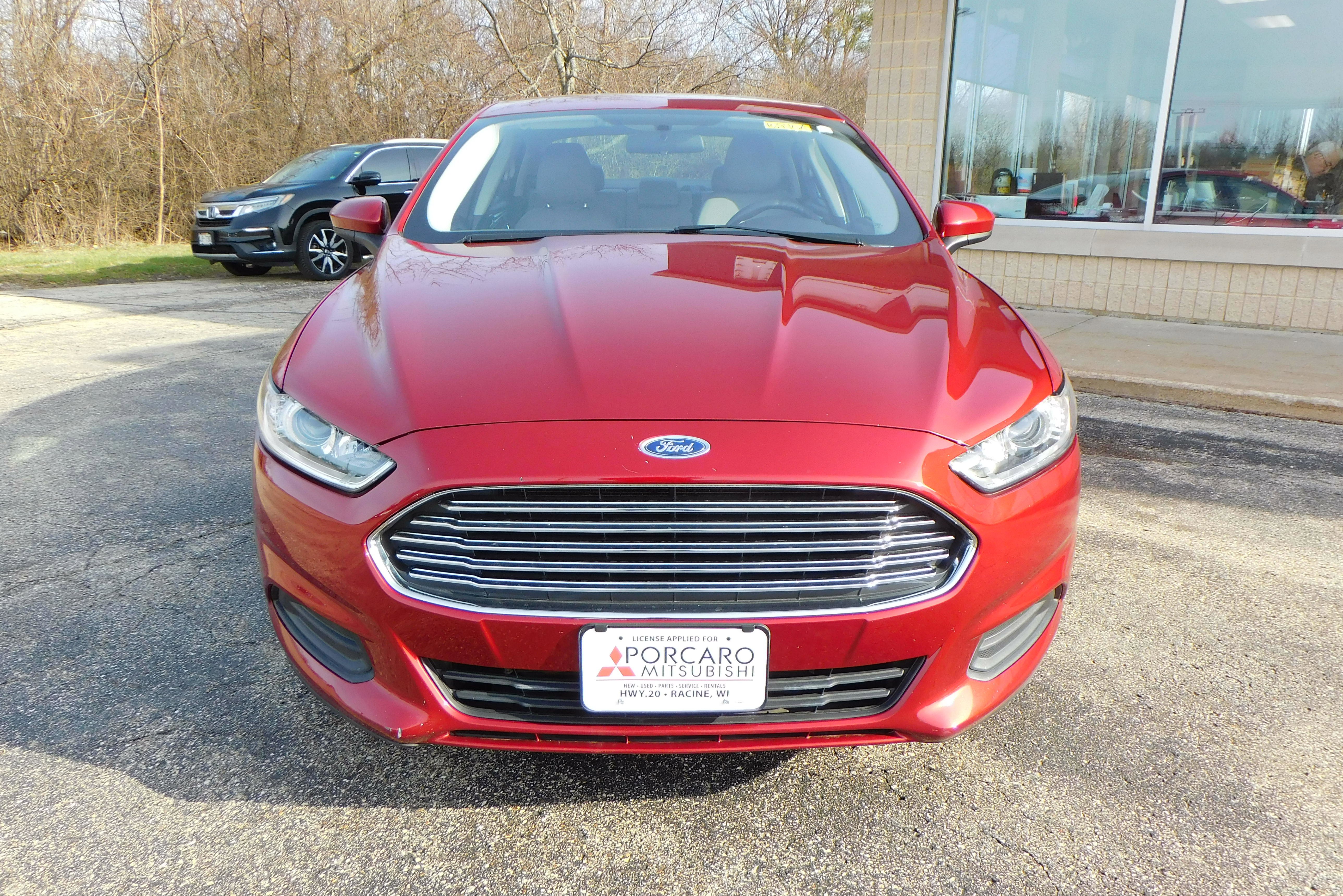 Used 2014 Ford Fusion S with VIN 3FA6P0G71ER252829 for sale in Racine, WI