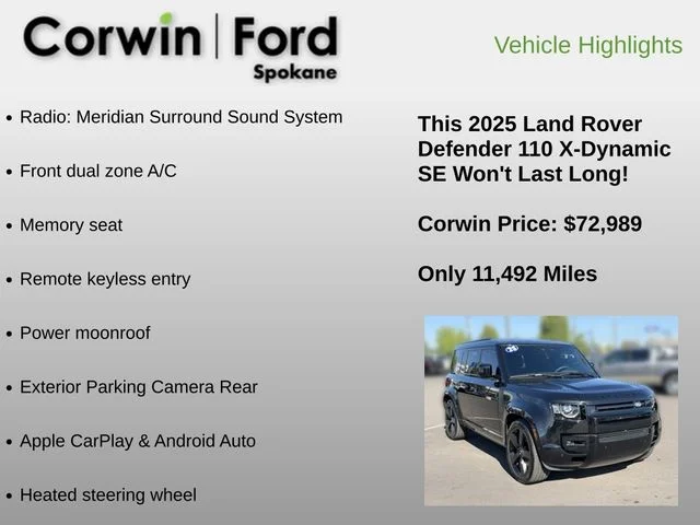 Used 2025  Land Rover X-Dynamic SE image 6