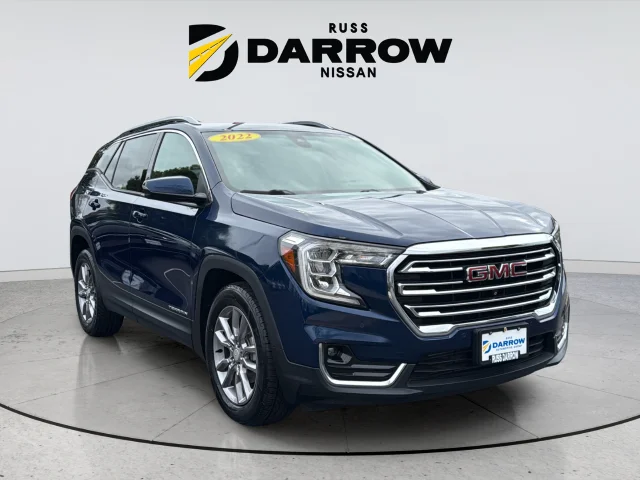 Used 2022 Blue GMC SLT image 7
