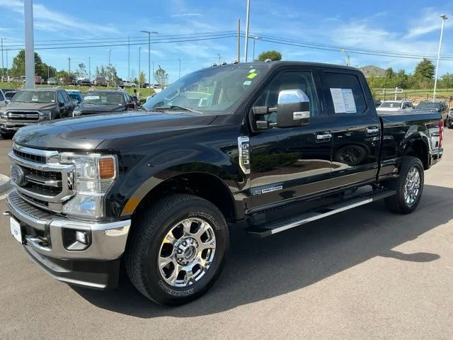 Used 2021 Agate Black Metallic Ford Lariat image 3