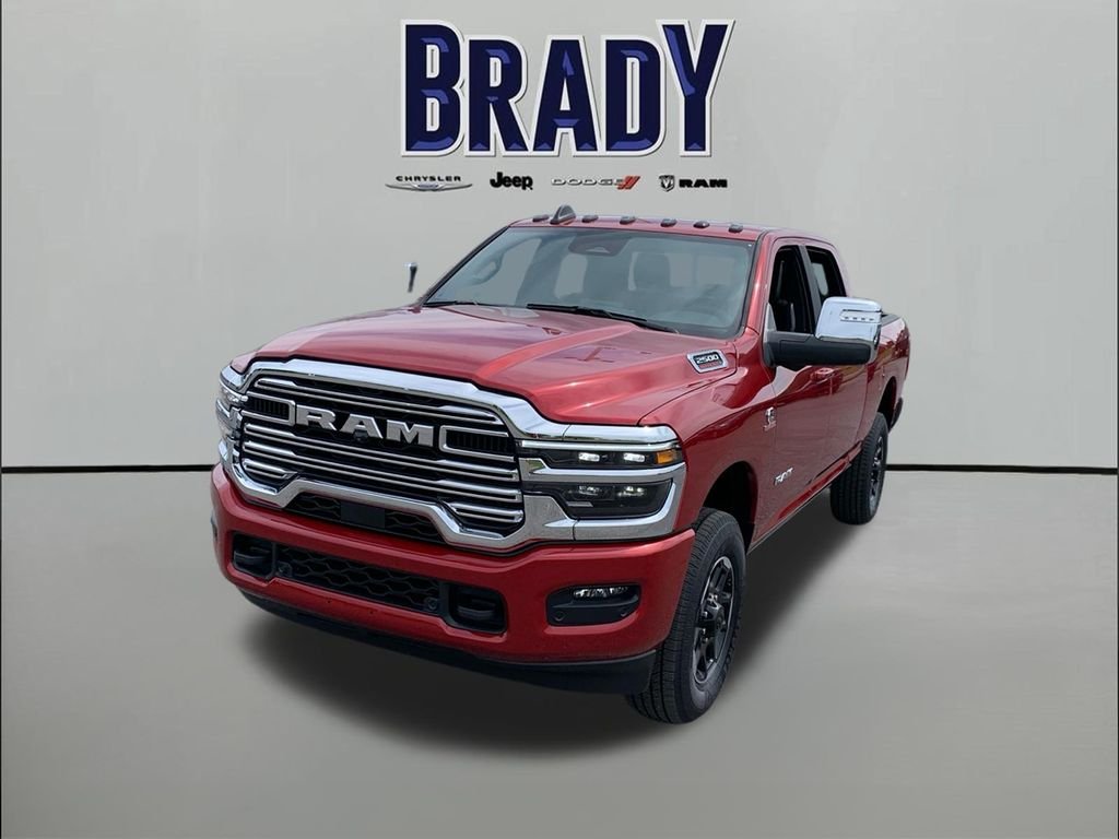 New 2026 Molten Red Pearl-Coat Exterior Paint RAM Laramie image 3