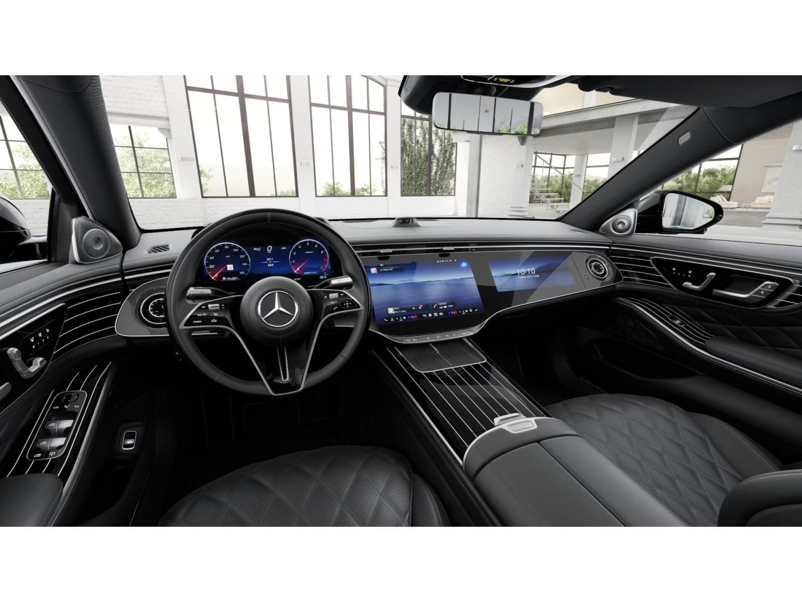 New 2027 Obsidian Black Metallic Mercedes-Benz S 580 image 4