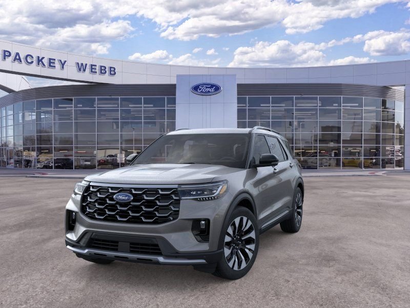 New 2026 Gray Metallic Ford Platinum™ image 3