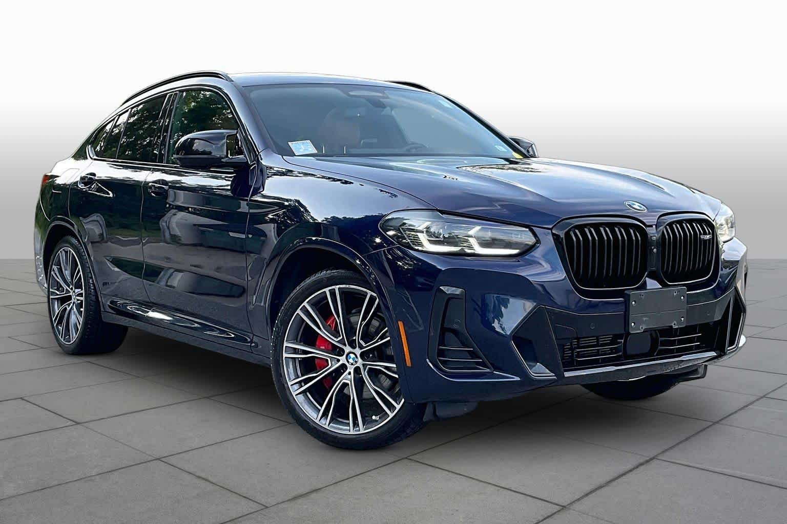 Used 2022 Tanzanite Blue II Metallic BMW M40i image 2
