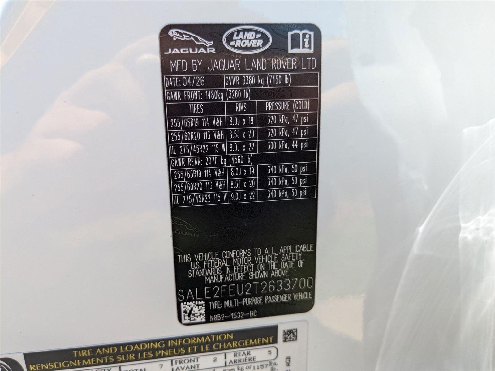New 2026 Fuji White Land Rover X-Dynamic SE image 35