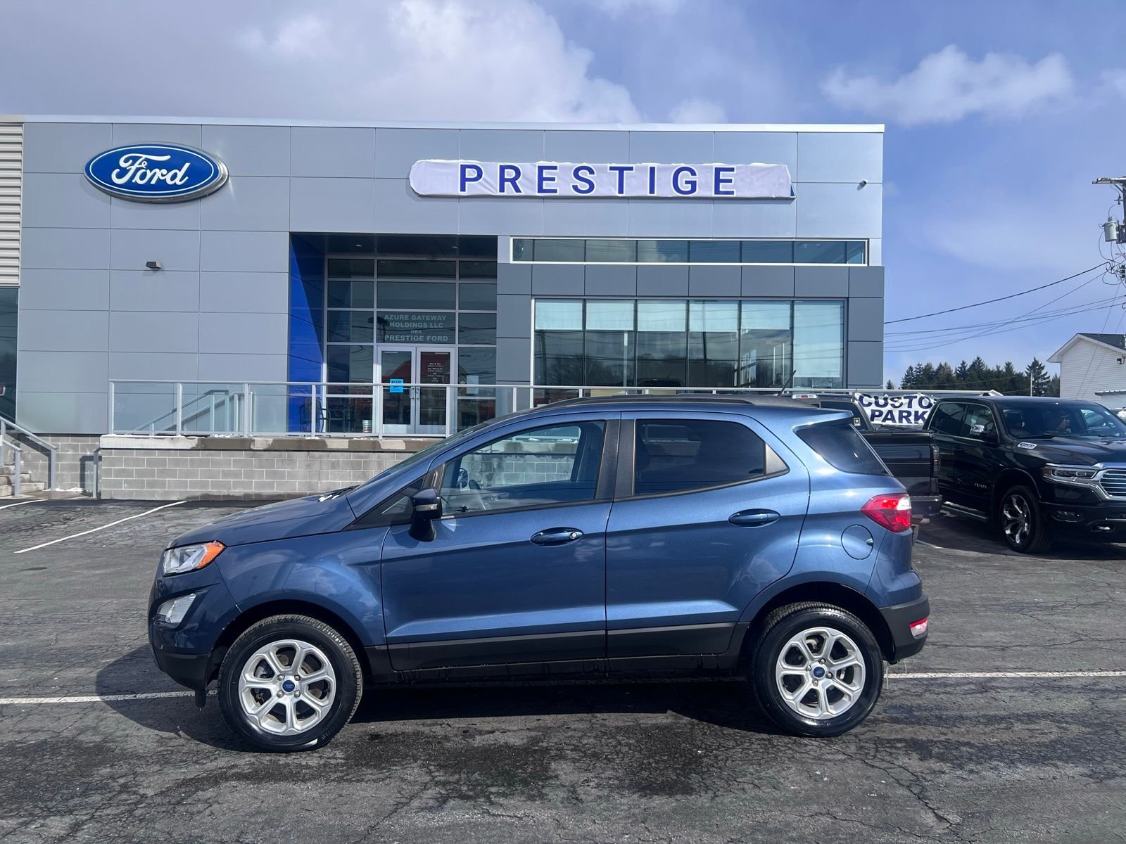 Used 2022 Ford EcoSport SE with VIN MAJ6S3GLXNC471798 for sale in Columbiana, OH