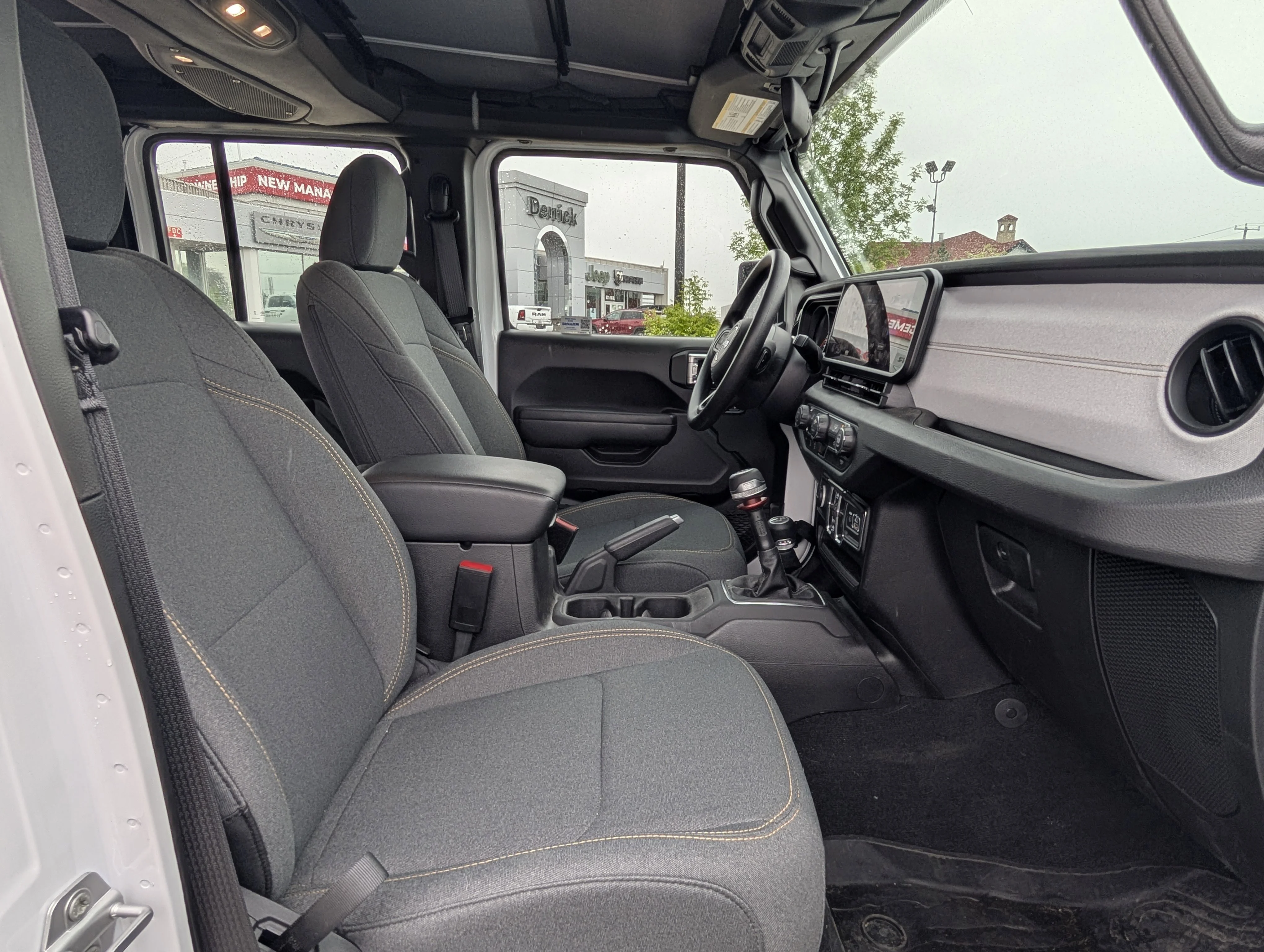Used 2025 Bright White Jeep Sport image 19