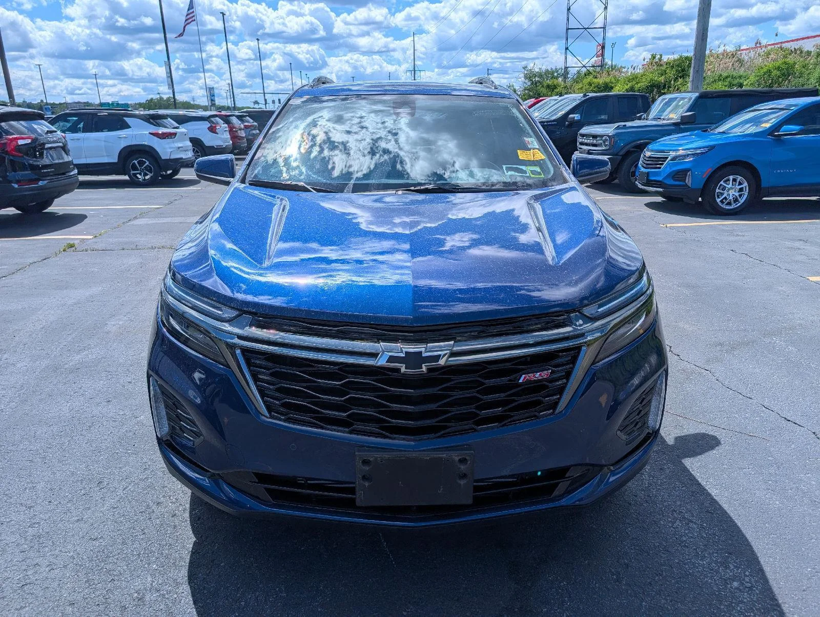 Used 2023 Blue Glow Metallic Chevrolet RS image 2