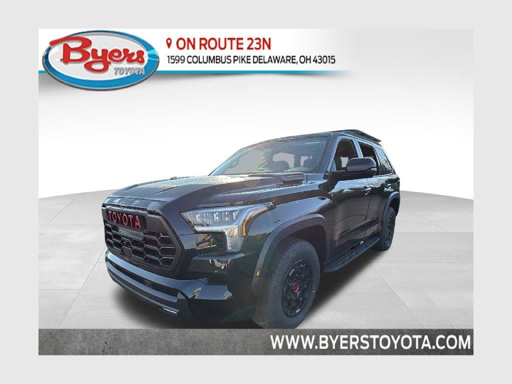 Midnight Black Metallic 2026 Toyota Sequoia SUV / Crossover Four-Wheel Drive 