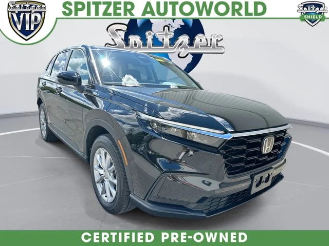 Certified Used 2026 Crystal Black Pearl Honda EX image 1