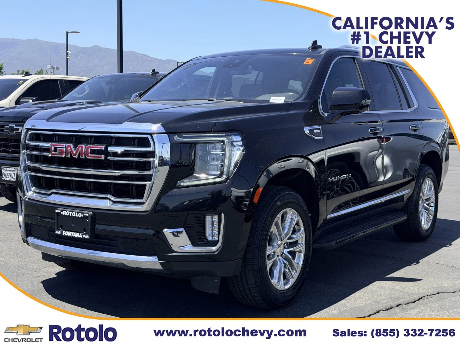 Used 2024 Onyx Black GMC SLT image 3