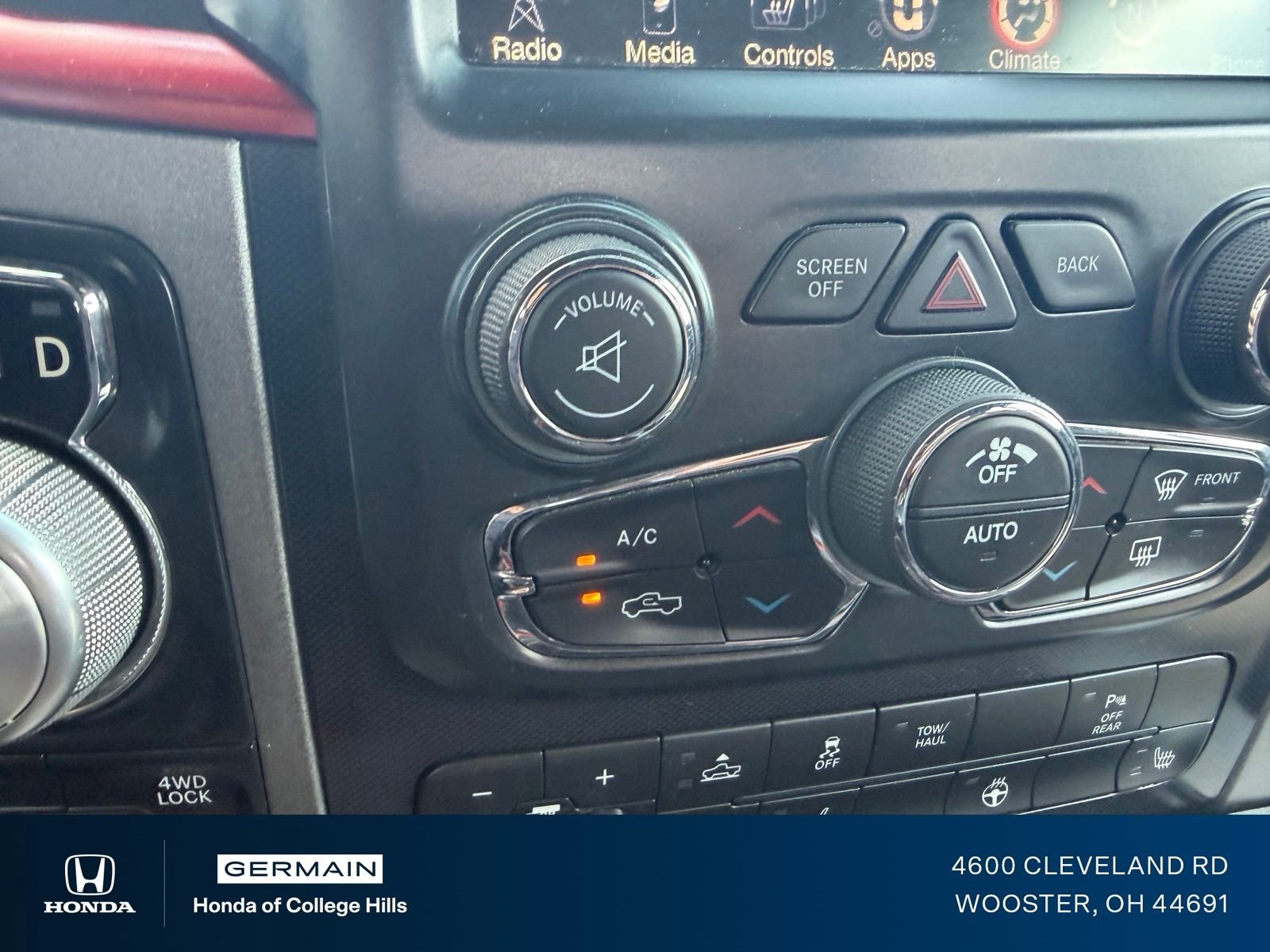 Used 2017 Flame Red Clearcoat Ram Rebel image 22