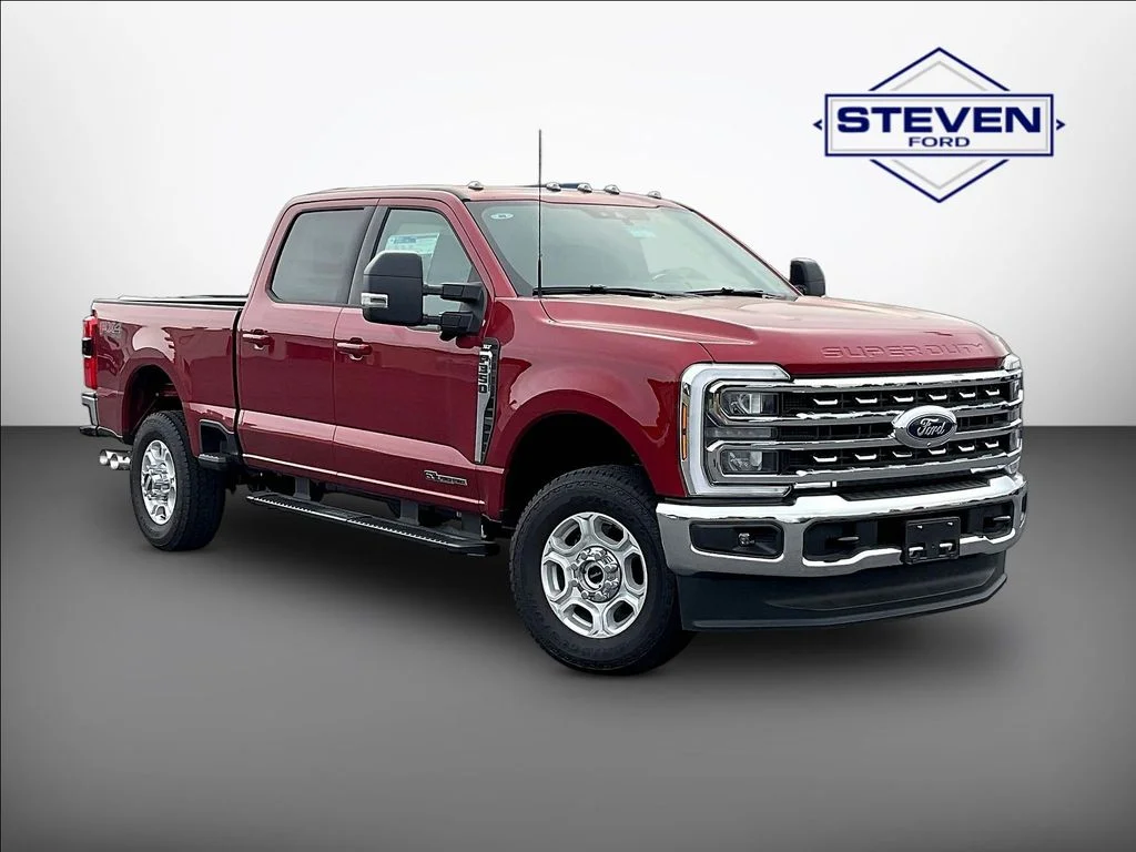 New 2026 Ruby Red Metallic Tinted Clearcoat Ford F-350® XLT image 1