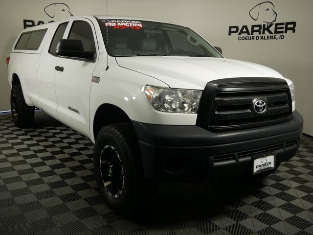Used 2013 Super White Toyota Double Cab w/ Work Truck & Convenience Pkg image 4