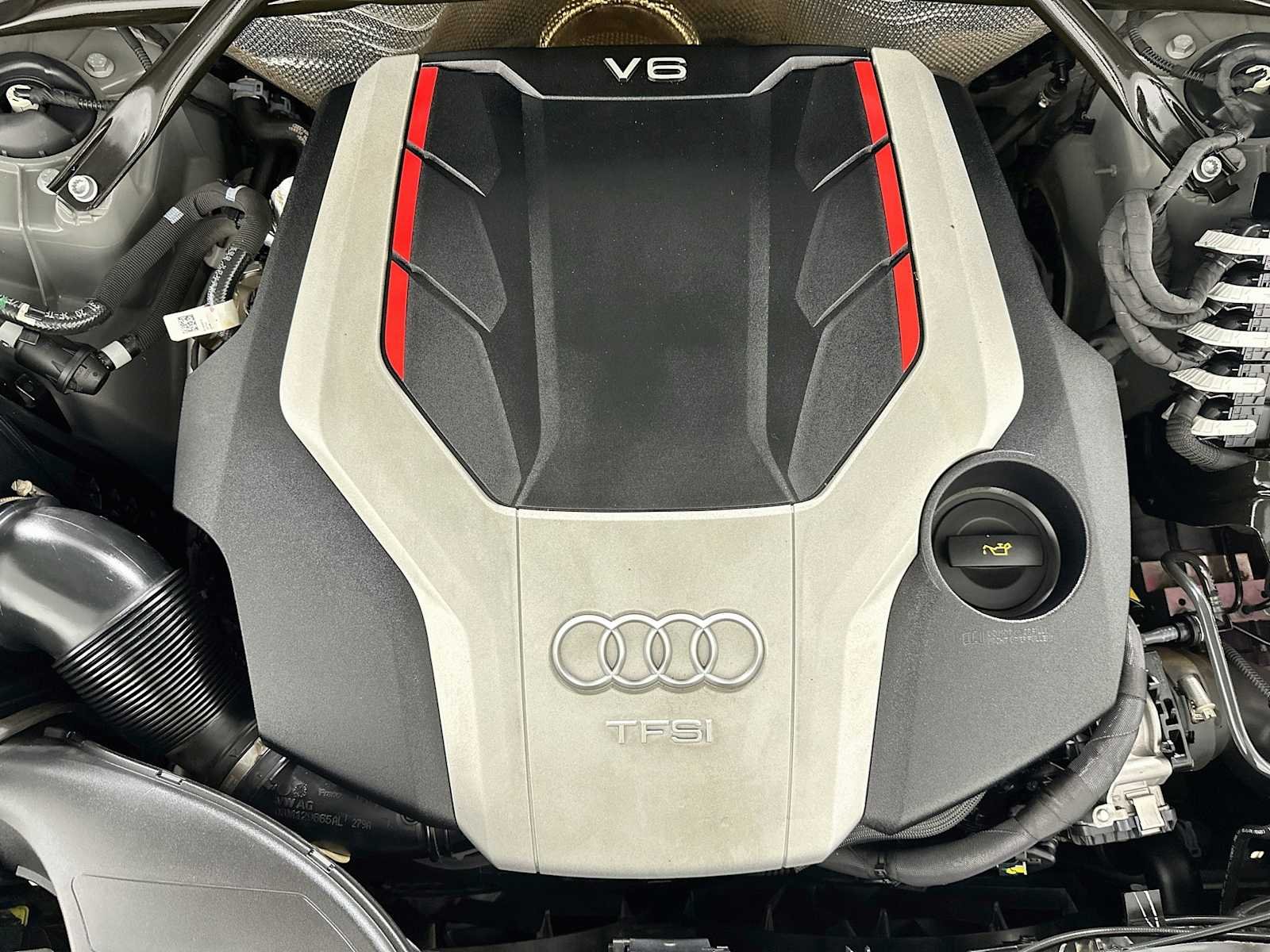 Used 2021 Quantum Gray Audi Premium Plus image 28