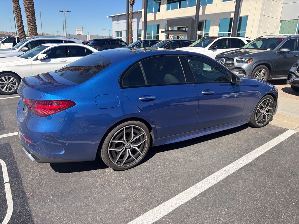 Certified Used 2024 Starling Blue Metallic Mercedes-Benz C 300 image 5
