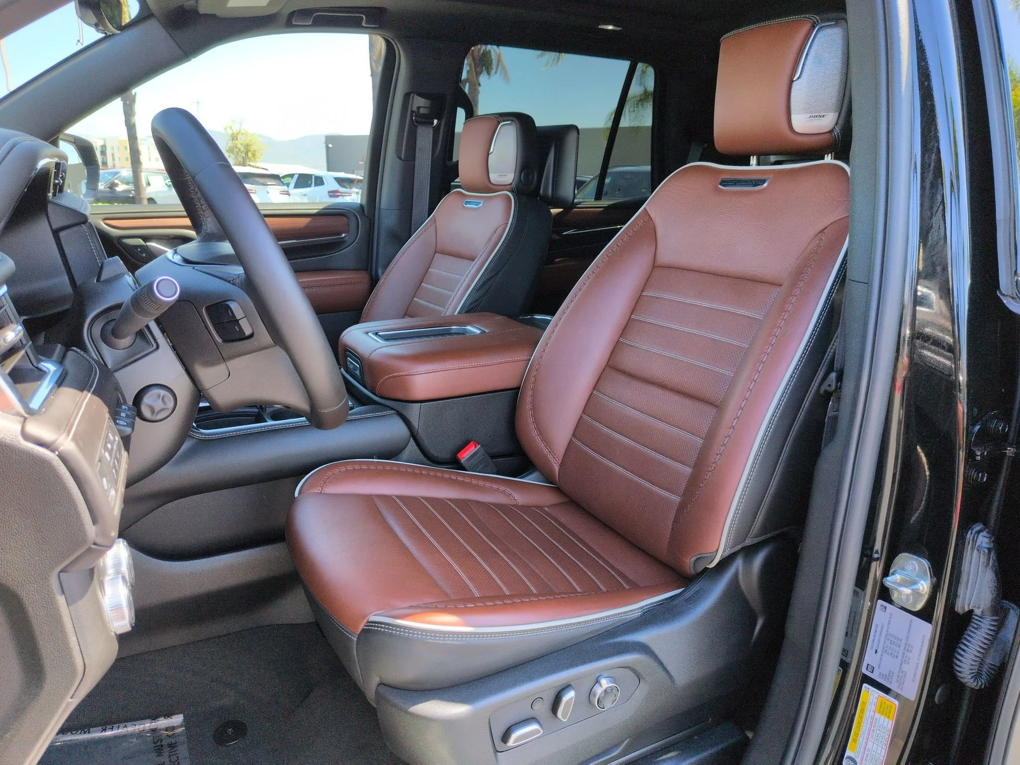 Used 2024 ONYX BLACK GMC Denali Ultimate image 14
