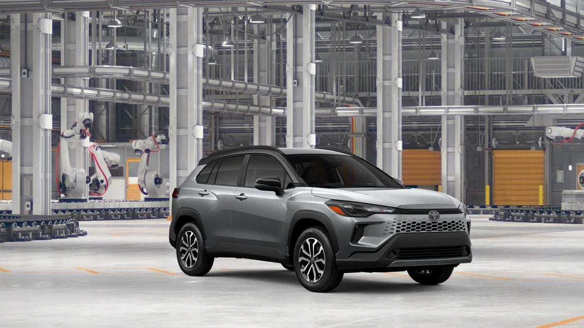 New 2026 Sonic Silver with Jet Black roof Toyota Hybrid SE image 15