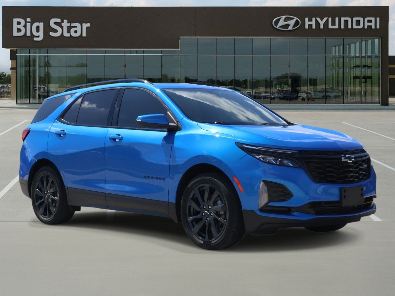 Used 2024 Riptide Blue Metallic Chevrolet RS image 6